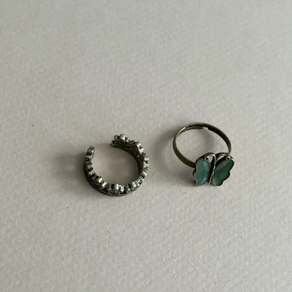 Boho ring set #1703